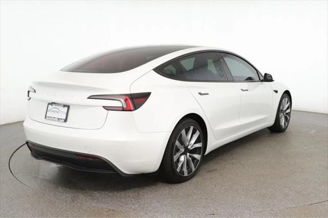 used 2024 Tesla Model 3 car, priced at $33,895