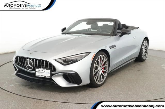 used 2022 Mercedes-Benz AMG SL 55 car, priced at $74,995