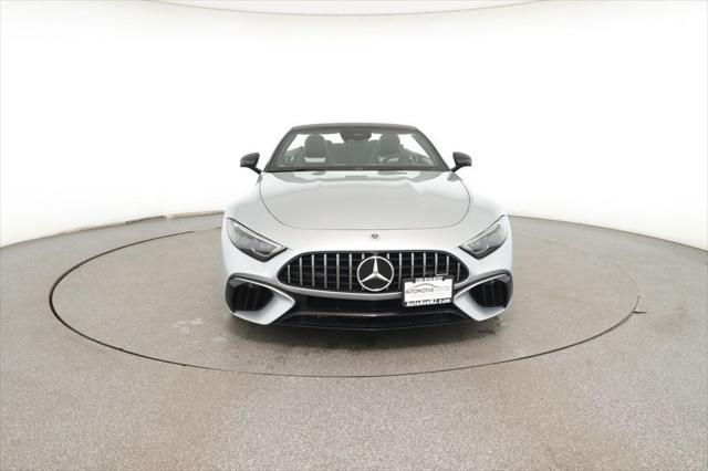 used 2022 Mercedes-Benz AMG SL 55 car, priced at $74,995