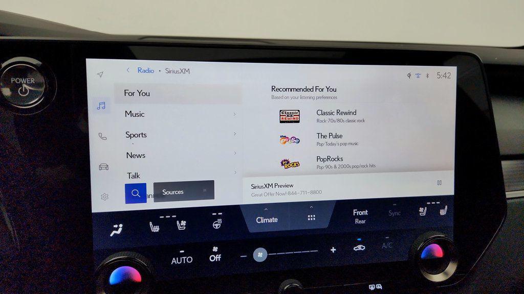 used 2024 Lexus RX 500h car, priced at $55,995