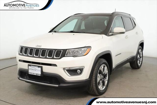 used 2021 Jeep Compass car, priced at $18,495