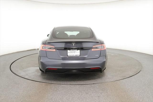 used 2021 Tesla Model S car, priced at $52,495