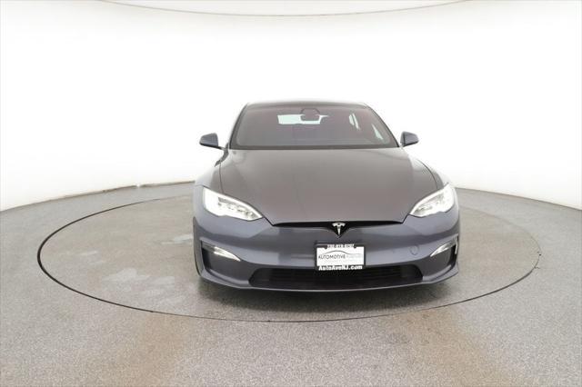 used 2021 Tesla Model S car, priced at $52,495