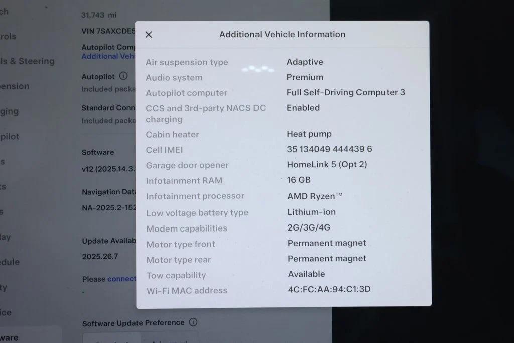 used 2023 Tesla Model X car, priced at $42,995