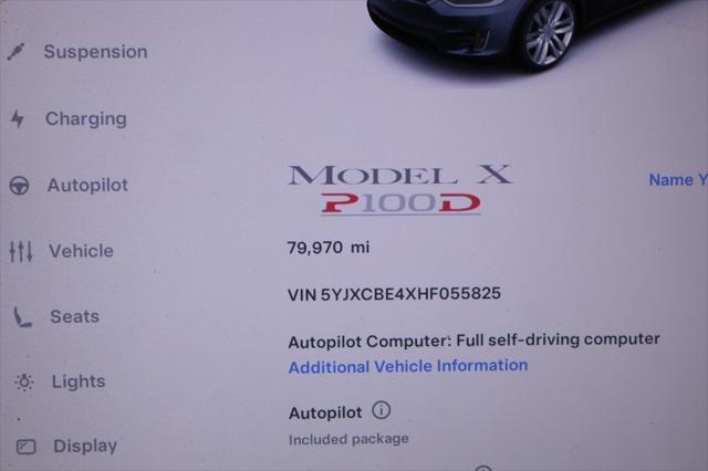 used 2017 Tesla Model X car, priced at $25,995