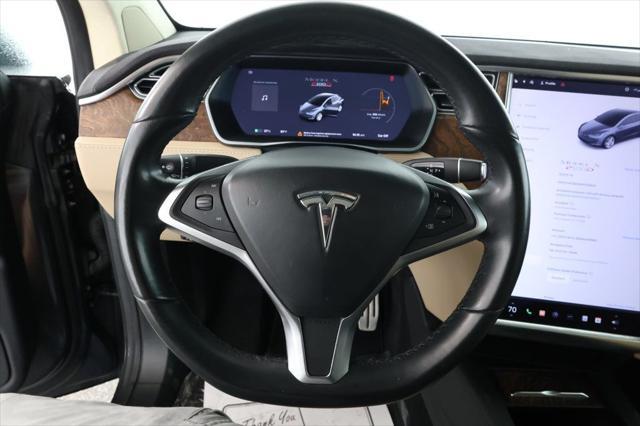 used 2017 Tesla Model X car, priced at $25,995