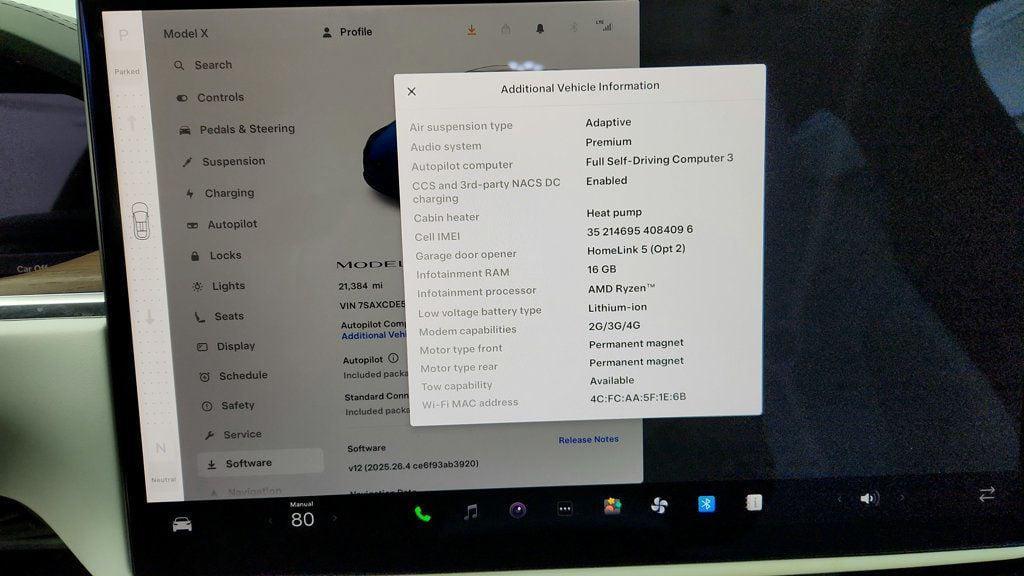 used 2022 Tesla Model X car, priced at $46,995