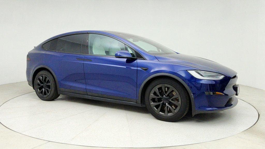 used 2022 Tesla Model X car, priced at $46,995