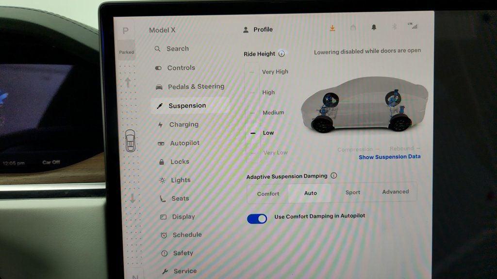 used 2022 Tesla Model X car, priced at $46,995