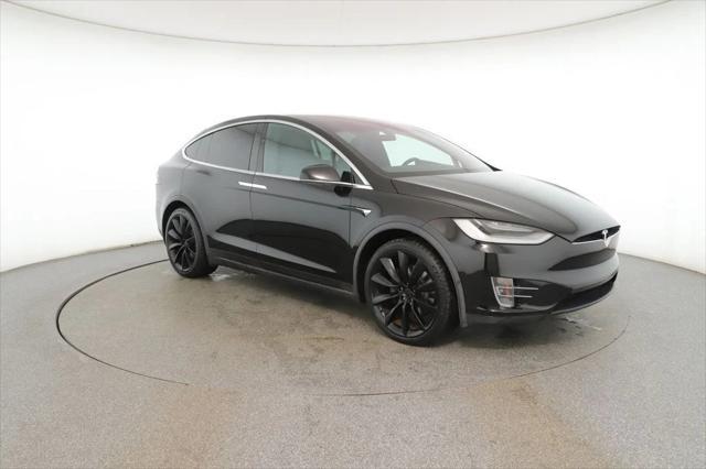 used 2020 Tesla Model X car, priced at $38,395