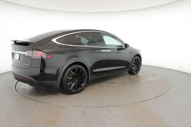 used 2020 Tesla Model X car, priced at $38,395