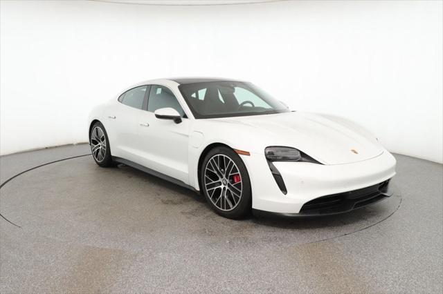 used 2021 Porsche Taycan car, priced at $71,495