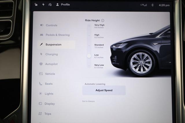 used 2016 Tesla Model X car, priced at $29,595