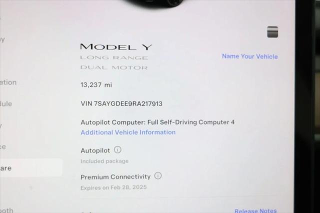 used 2024 Tesla Model Y car, priced at $31,495