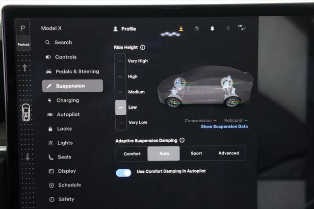 used 2022 Tesla Model X car, priced at $40,995