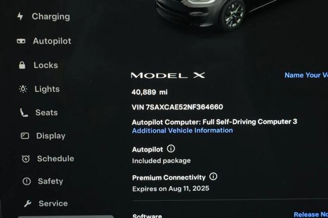 used 2022 Tesla Model X car, priced at $40,995