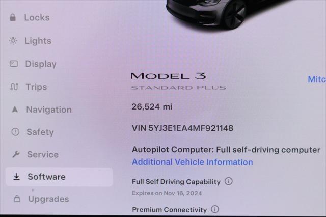 used 2021 Tesla Model 3 car, priced at $23,995