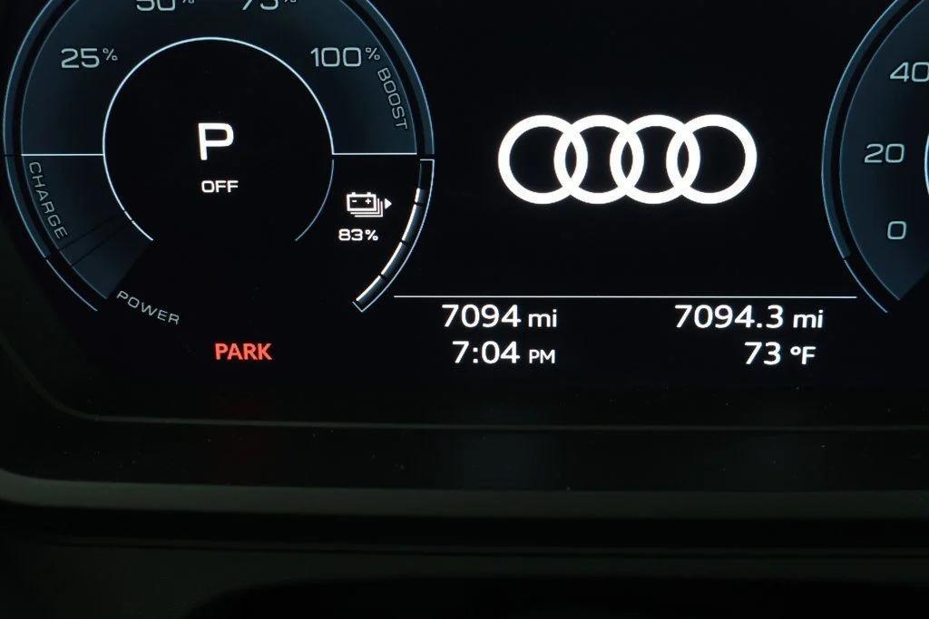 used 2024 Audi Q4 e-tron car, priced at $30,495