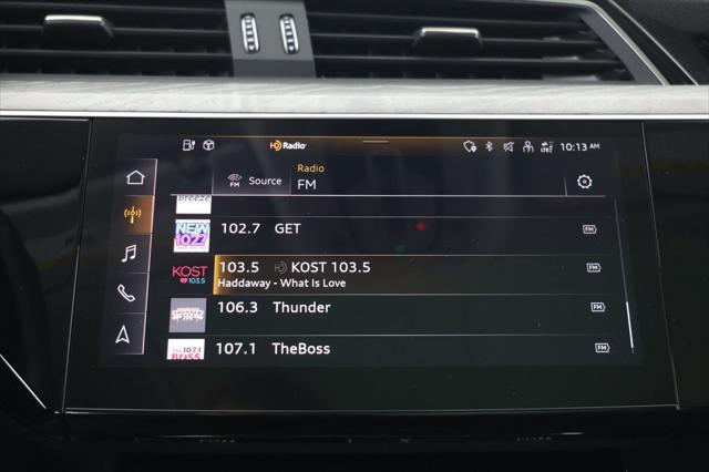 used 2024 Audi Q8 e-tron car, priced at $42,995