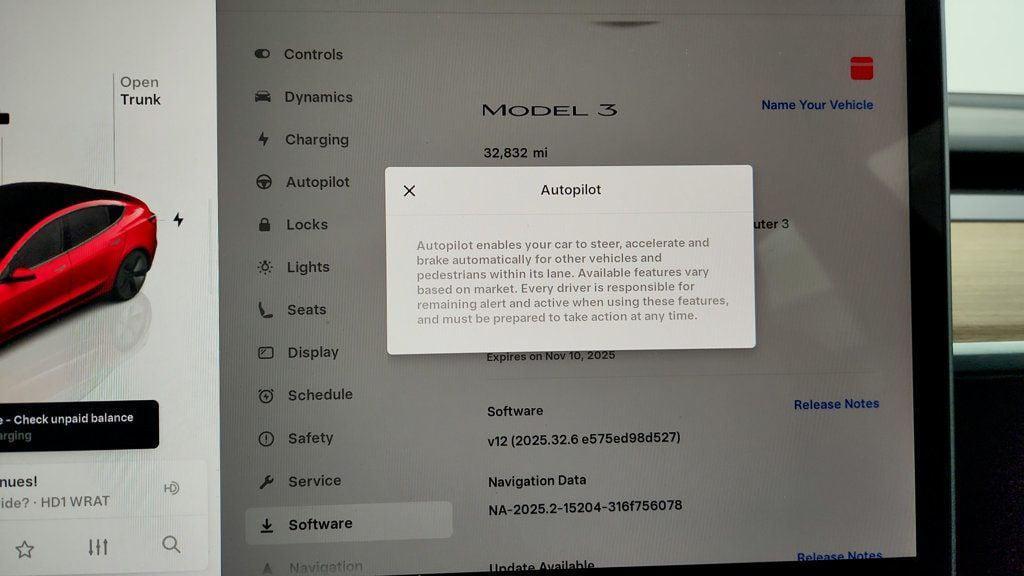 used 2023 Tesla Model 3 car, priced at $21,495