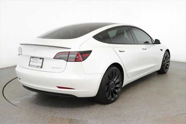 used 2023 Tesla Model 3 car, priced at $34,995