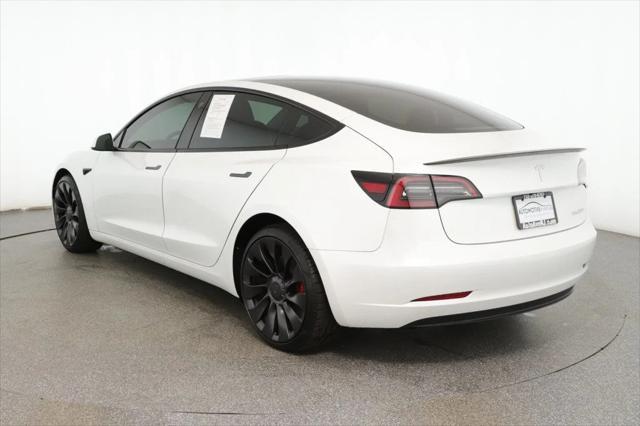 used 2023 Tesla Model 3 car, priced at $34,995