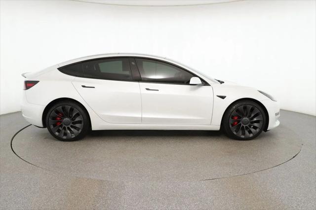 used 2023 Tesla Model 3 car, priced at $34,995