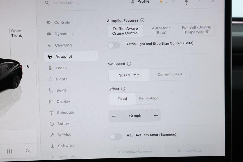 used 2024 Tesla Model 3 car, priced at $38,995