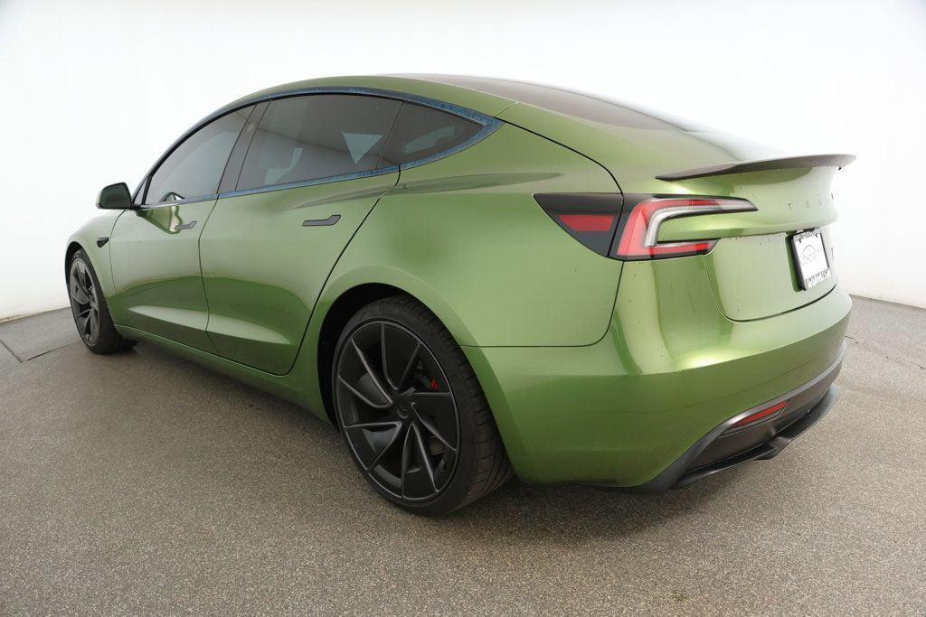 used 2024 Tesla Model 3 car, priced at $38,995