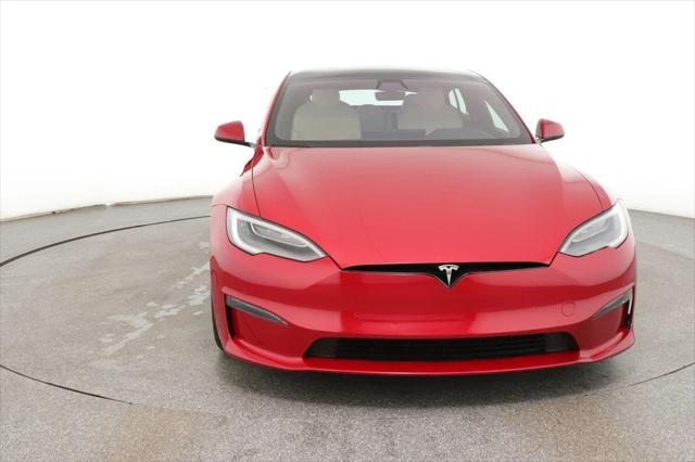 used 2021 Tesla Model S car, priced at $52,795