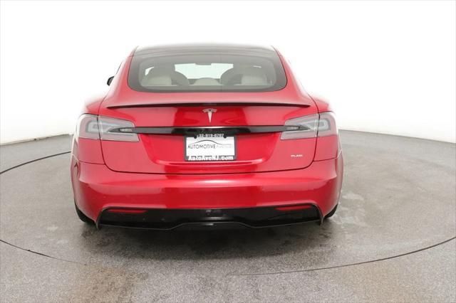 used 2021 Tesla Model S car, priced at $52,795