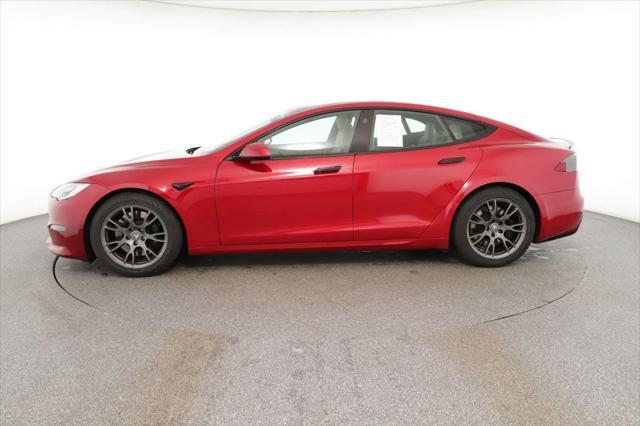 used 2021 Tesla Model S car, priced at $52,795