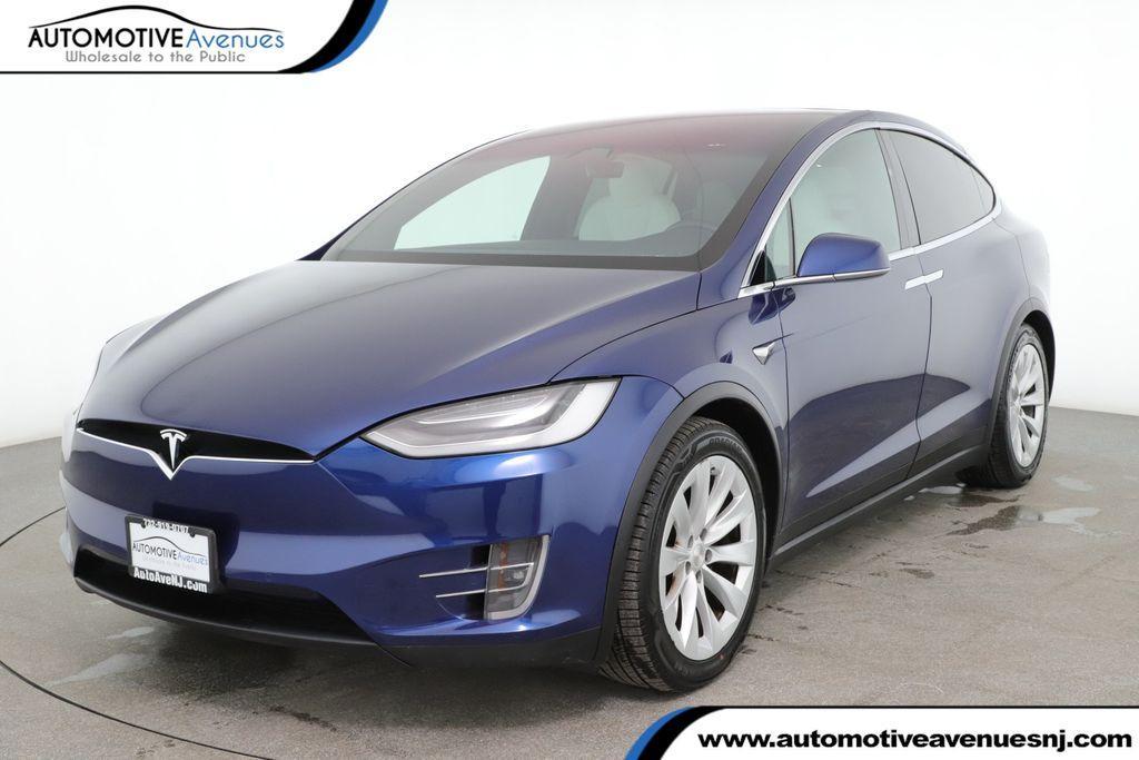used 2021 Tesla Model X car, priced at $58,495