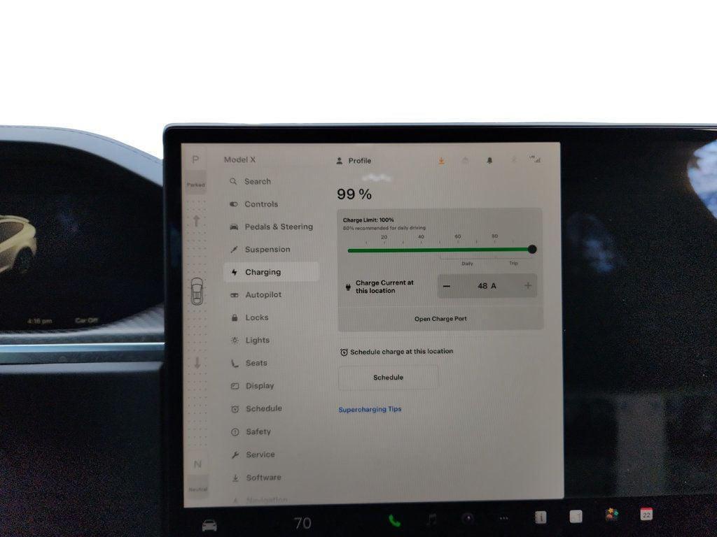 used 2023 Tesla Model X car, priced at $51,495