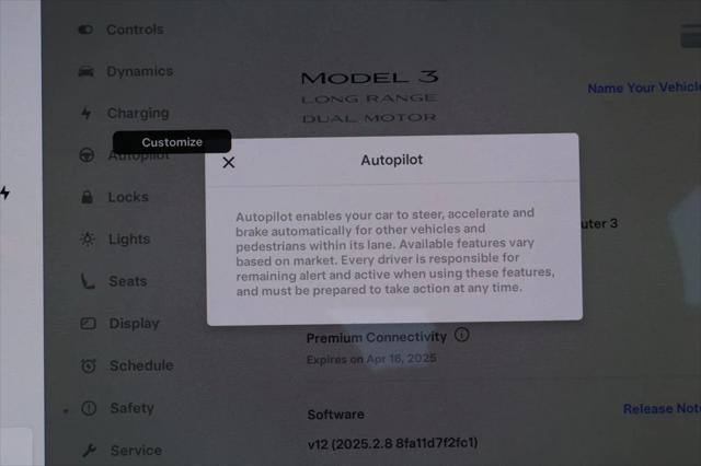 used 2022 Tesla Model 3 car, priced at $23,995