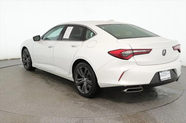 used 2021 Acura TLX car, priced at $21,495