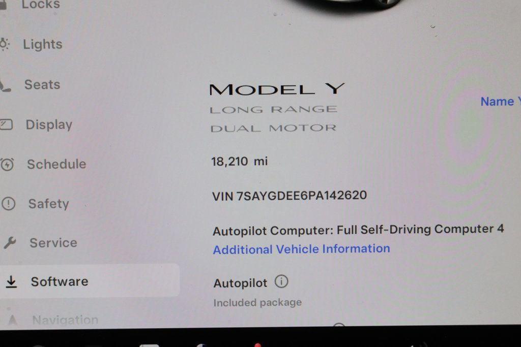used 2023 Tesla Model Y car, priced at $26,995