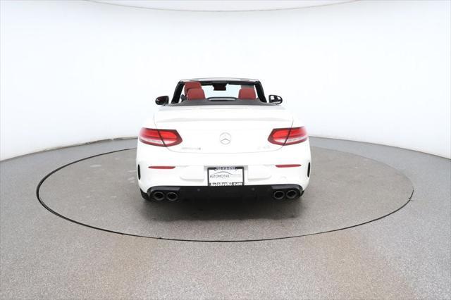 used 2023 Mercedes-Benz AMG C 43 car, priced at $54,995