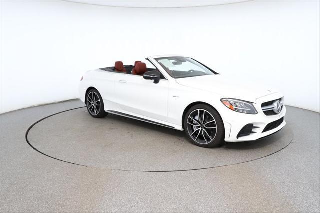 used 2023 Mercedes-Benz AMG C 43 car, priced at $54,995