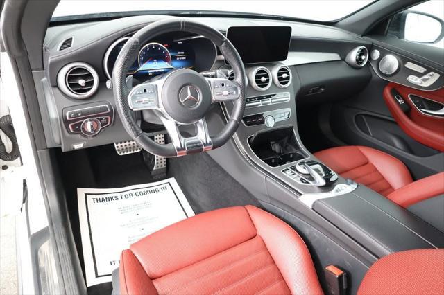 used 2023 Mercedes-Benz AMG C 43 car, priced at $54,995