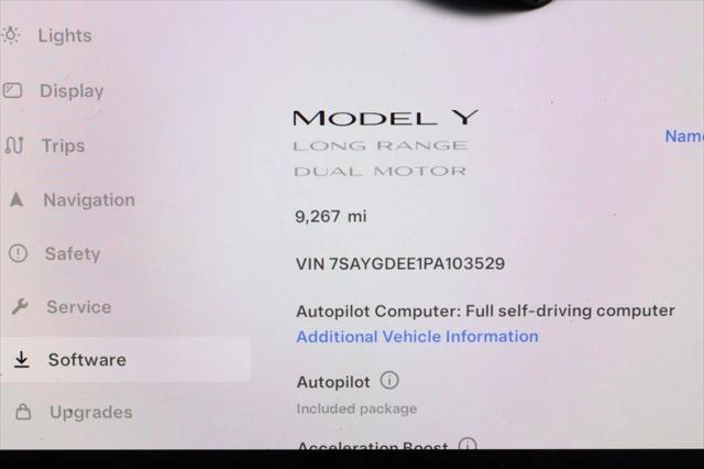 used 2023 Tesla Model Y car, priced at $30,495