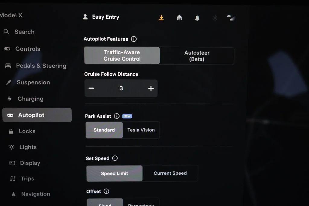 used 2022 Tesla Model X car, priced at $44,995