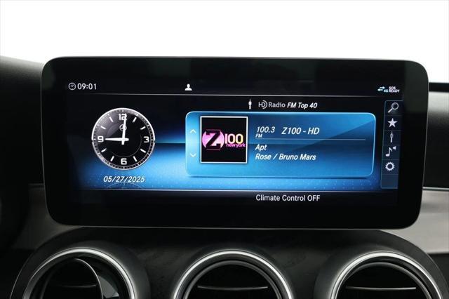 used 2021 Mercedes-Benz C-Class car, priced at $27,995