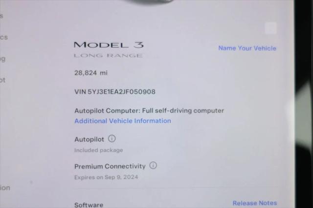 used 2018 Tesla Model 3 car, priced at $23,495