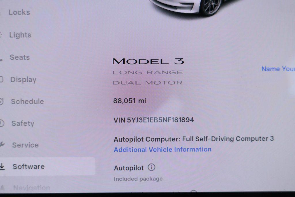 used 2022 Tesla Model 3 car, priced at $19,995