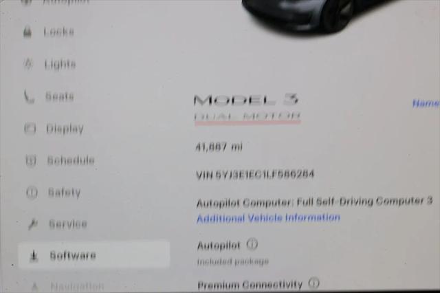 used 2020 Tesla Model 3 car, priced at $22,995