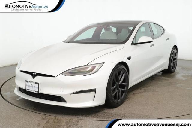 used 2021 Tesla Model S car, priced at $53,995