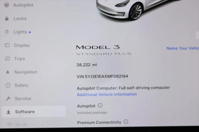 used 2021 Tesla Model 3 car, priced at $21,495