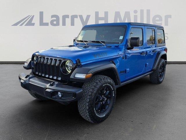 used 2021 Jeep Wrangler Unlimited car, priced at $28,666