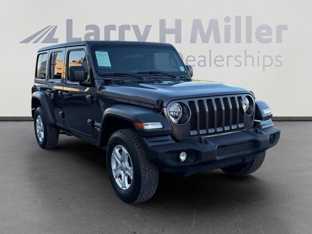 used 2020 Jeep Wrangler Unlimited car, priced at $26,421